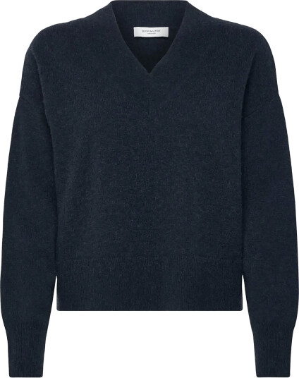 Rosemunde Rwlaica Cashmere V Neck Ls Pullover Navy S