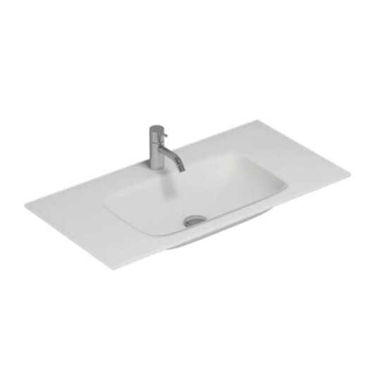 Dansani Calidris Form Måltilpasset D40cm Hvit Matt 80cm