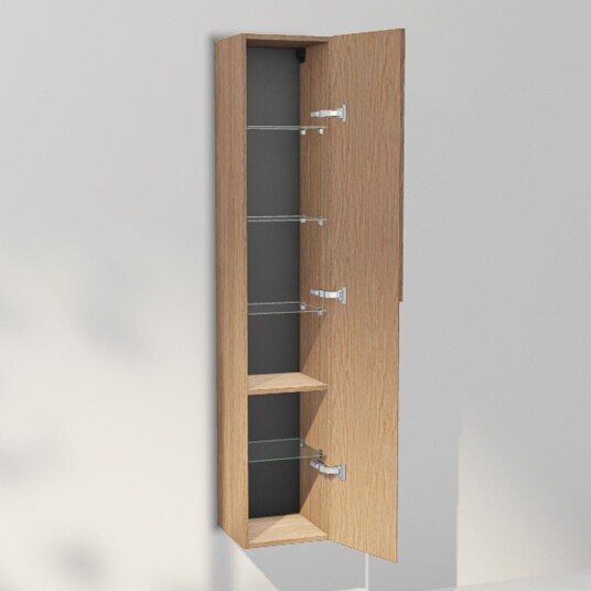 INR Iconic Nordic Rooms Grip 30/30 Høyskap Natural oak / 30cm Høyre Hengslet INR Iconic Nordic Rooms Grip 30/30 Høyskap Natural oak / 30cm Høyre Hengslet