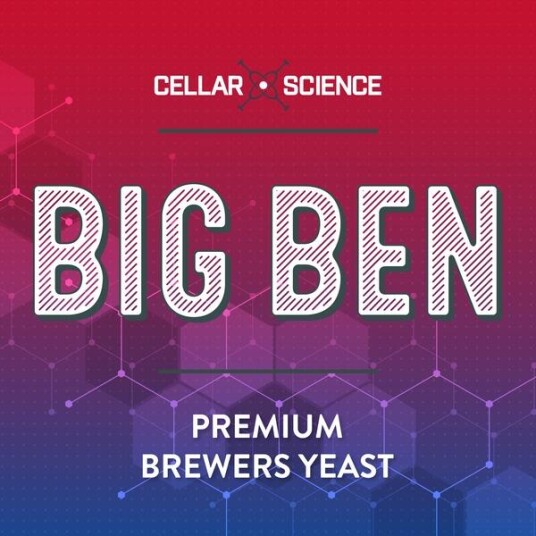 CS BIG BEN Ale Yeast 500g Tørrgjær for engelske øl CS BIG BEN Ale Yeast 500g Tørrgjær for engelske øl