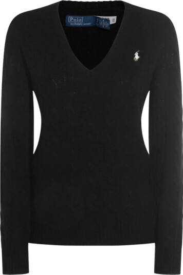 Ralph Lauren Dame Strikkevarer Svart M,