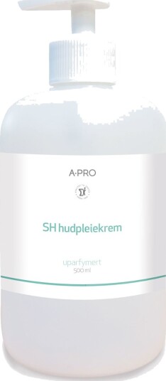 A-pro SH hudpleiekrem uten parfyme 500 ml A-pro SH hudpleiekrem uten parfyme 500 ml