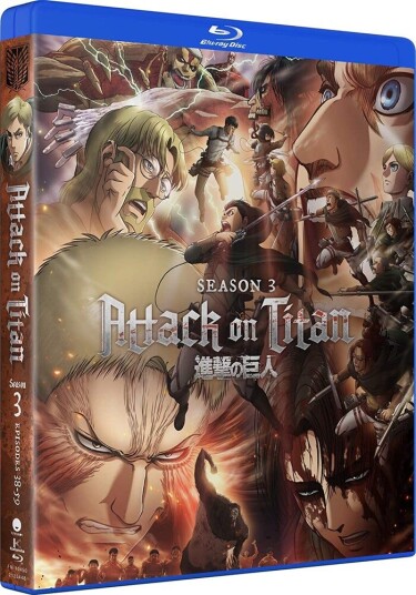 Attack On Titan Sesong 3 Bluray Attack On Titan Sesong 3 Bluray