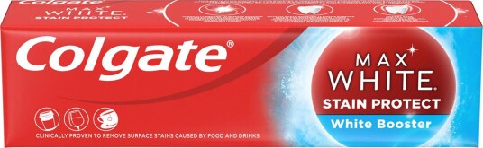 Colgate Max White Stain Protect White Booster Tannkrem (75 ml.)