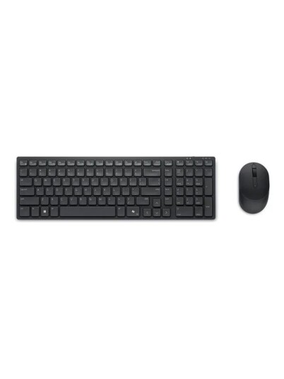 Dell Silent Keyboard and Mouse KM555 AZERTY French Black KM555 BLK FR