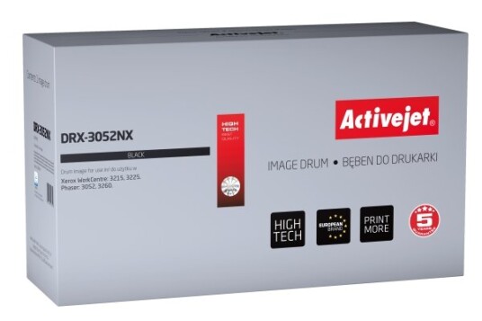 Activejet Drx-3052Nx Kompatibel Xerox Xerox Workcentre: 3215 3225. Xerox Phaser: 3052 3260. 1 Stykker 10000 Sider Laserutskrift