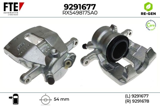 Bremsecaliper FTE 9291677
