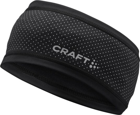 Craft Lumen Fleece Headband 2 U Pannebånd Black L/XL Craft Lumen Fleece Headband 2 U Pannebånd Black L/XL