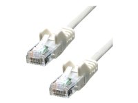 ProXtend - Koblingskabel - RJ-45 (hann) til RJ-45 (hann) - 15 m - UTP - CAT 5e - formstøpt, uten hindringer - hvit