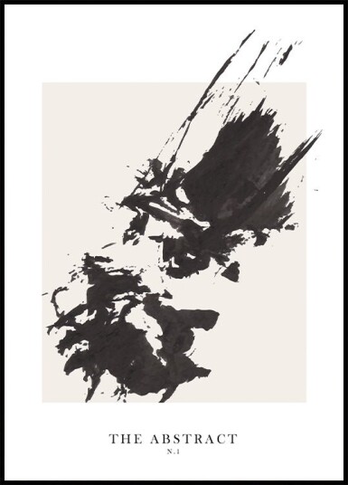 The Abstract No. 1 Plakat Plakat / 30x40cm