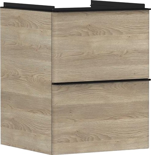 Underskab Xeluq 2Skuf 480X475 Eg/Sort