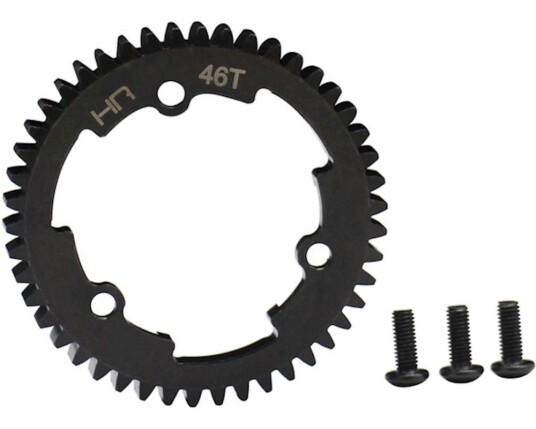 Hot Racing Steel Spur Gear 46t 1 Mod: X Maxx Xo 1