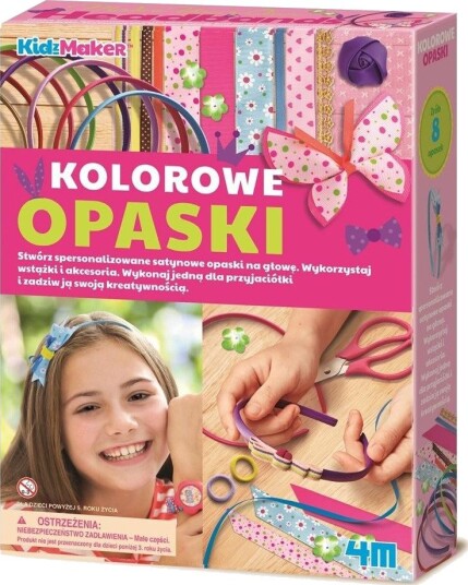 4M Lag Dine Egne Hårbånd Kreativt Sett 5+ År