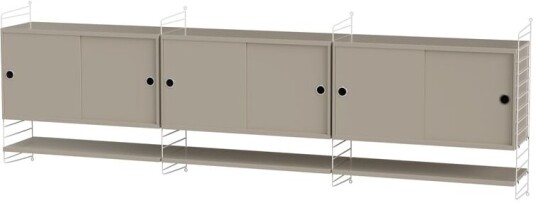 String stue beige & hvit Kombinasjon E