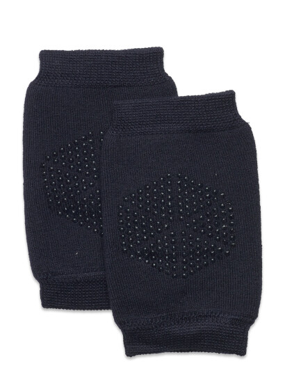Melton Wool Kneepads Anti Slip Navy ONE SIZE