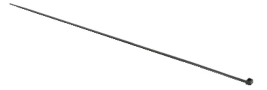Schneider Electric IMT46418 Buntebånd svart 100 stk 300 x 3,6 Installasjonsmaterial