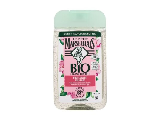 Le Petit Marseillais Bio Organic Certified Wild Rose Refreshing Shower Gel Unisex 250 ml