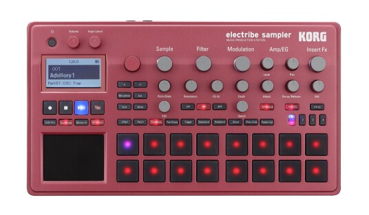 Korg Electribe Rød Decksaver Set Korg Electribe Rød Decksaver Set