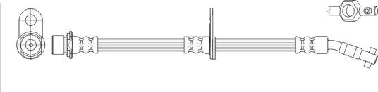 K&K FT2166 Bremseslange