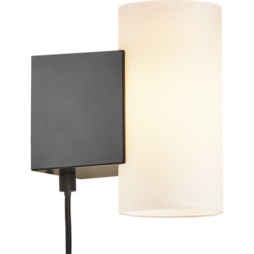Nordlux Mona LED Vegglampe 3-Step Black/Opal