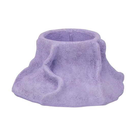 Mette Ditmer Art Piece lava lysestake Ø 12,5 cm Ligh lilac Mette Ditmer Art Piece lava lysestake Ø 12,5 cm Ligh lilac