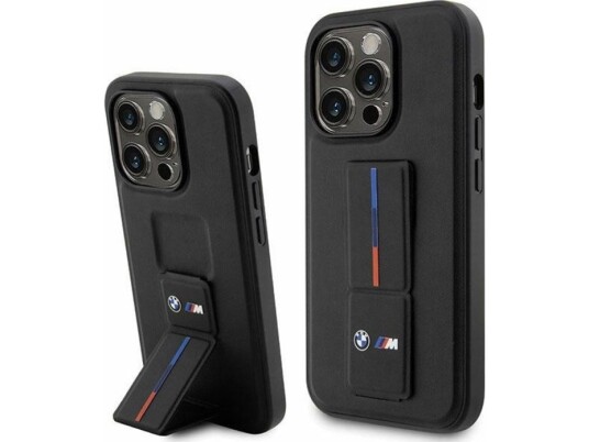 BMW Hardt Mobildeksel til iPhone 14 Pro Max 6,7" med Grip og MagSafe - Svart