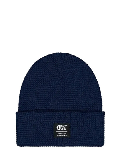 PICTURE ORGANIC CLOTHING York Beanie - Navy - ONE SIZE PICTURE ORGANIC CLOTHING York Beanie - Navy - ONE SIZE