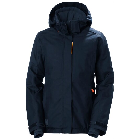 HH Workwear Workwear Helly Hansen Dame Luna Fôret Vinterjakke Marineblå L