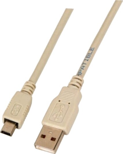 Efb Elektronik K5250.0,5V2 0,5 M Usb A Mini-Usb B Usb 2.0 0,48 Gbit/Sek Grå