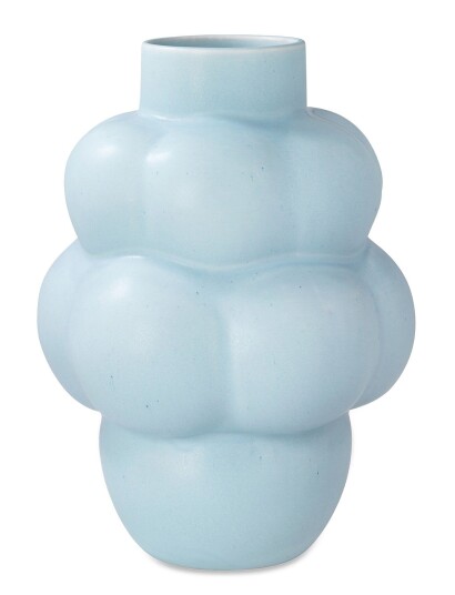 Louise Roe Ceramic Balloon Vase #04 Blue SKY ONE SIZE