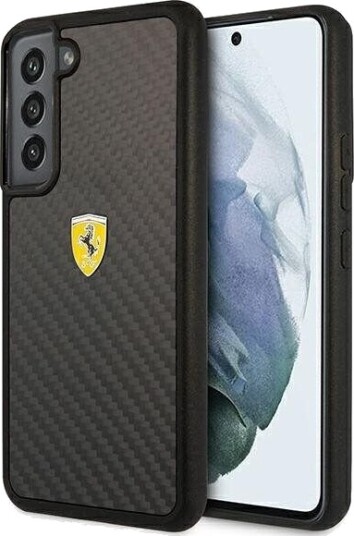 Ferrari On Track Real Carbon Case for Samsung Galaxy S22 Black