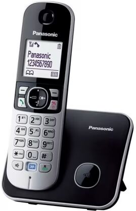Panasonic KX-TG6811PDB Sort/Sølv Panasonic KX-TG6811PDB Sort/Sølv