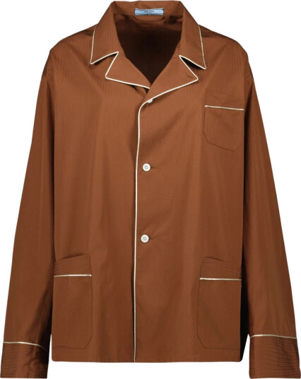 Prada Dame Bluser & Skjorter Brun S,