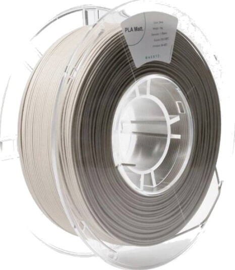 Maertz PLA Matte Filament 1.75 mm 1000 g Grå PMMA-1012-001