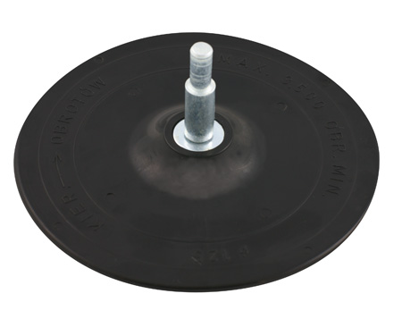 Proline Gummiskive 125mm Med Stift Og Skrue Proline Gummiskive 125mm Med Stift Og Skrue