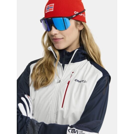 Craft Nor Adv Nordic Training Vest W White/blaze S Craft Nor Adv Nordic Training Vest W White/blaze S