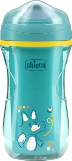 Chicco Active Cup Termokopp 266 ml Hard Tut 14+ Mnd Turkis