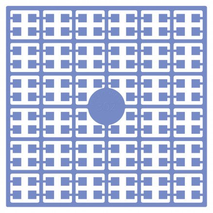 Pixelhobby Midi perler 302 lyseblå 2x2mm 140 piksler