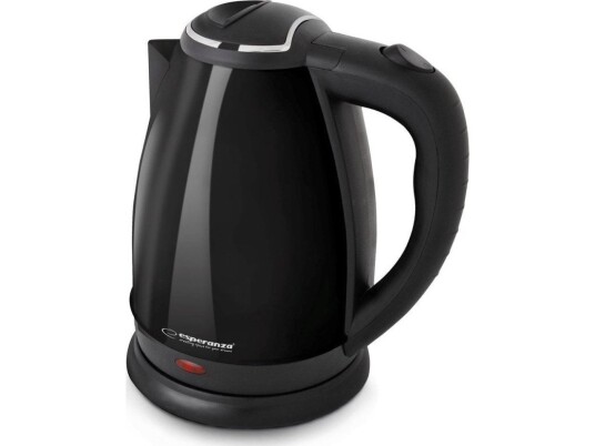 Esperanza EKK113K Vannkoker 1,8 L 1800 W Rustfritt Stål Sort