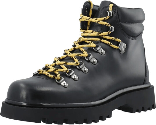 Bianco Biadenali Hiking Boot Pull Up Black 40 Bianco Biadenali Hiking Boot Pull Up Black 40