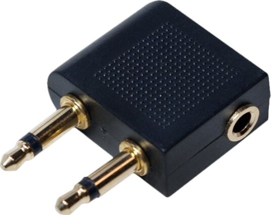 Logilink - Fly-Audioadapter - Mono-Ministik (Han) Til Mini-Telefonstereo 3,5 Mm (Hun)