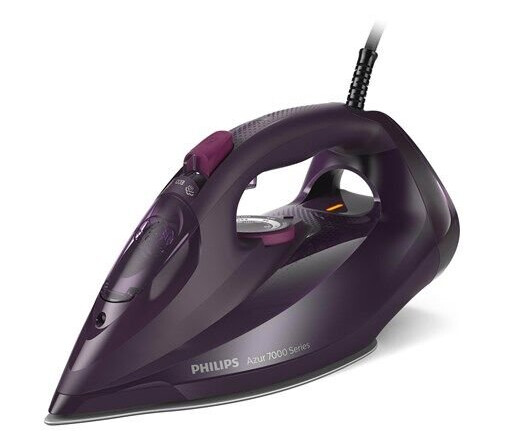 Philips Dampstrykejern Azur 7000 Series DST7061   steam iron   sole plate: SteamGlide Elite