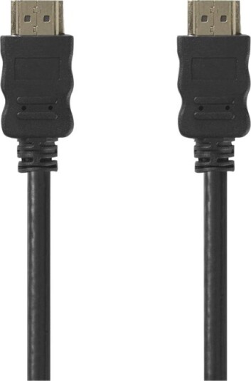 Nedis Hdmi Kabel Med Ethernet Hdmi Hann Til Hdmi Hann 5 M Svart Rund 1080P Støtte
