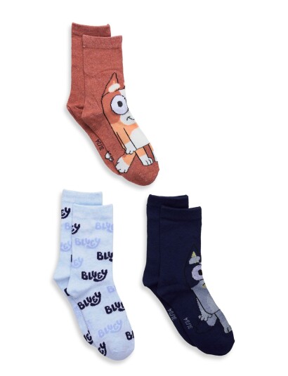 Bluey Socks Multi/patterned 23/26 Bluey Socks Multi/patterned 23/26