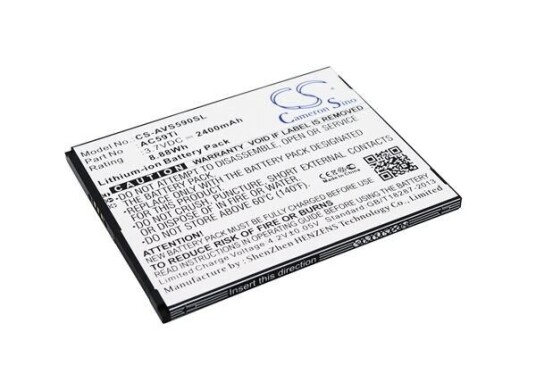 Archos Batteri (2400 mAh 3.7 V) passende til Archos 59 Titanium Archos Batteri (2400 mAh 3.7 V) passende til Archos 59 Titanium
