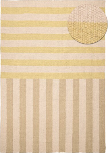 Ullteppe Covilha krem/beige/lysegul Størrelse: 160 x 230 cm