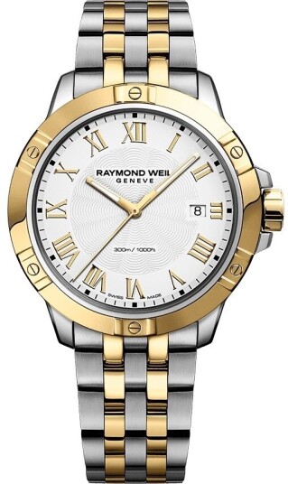 Raymond Weil Herreklokke 8160 STP 00308 Tango Hvit/Stål Ø41 mm Raymond Weil Herreklokke 8160 STP 00308 Tango Hvit/Stål Ø41 mm