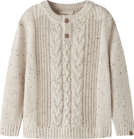 Lil"Atelier Nmmgalto Kai Ls Knit Lil TURTLEDOVE 98