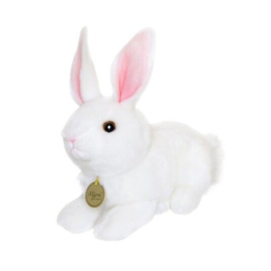Aurora Miyoni Plysjbamse 20cm Hvit Kanin Aurora Miyoni Plysjbamse 20cm Hvit Kanin