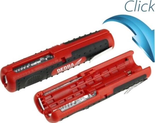 Dedra Isolasjonsstriper 0,5-6,0 Mm2, Rg59/Rg6
